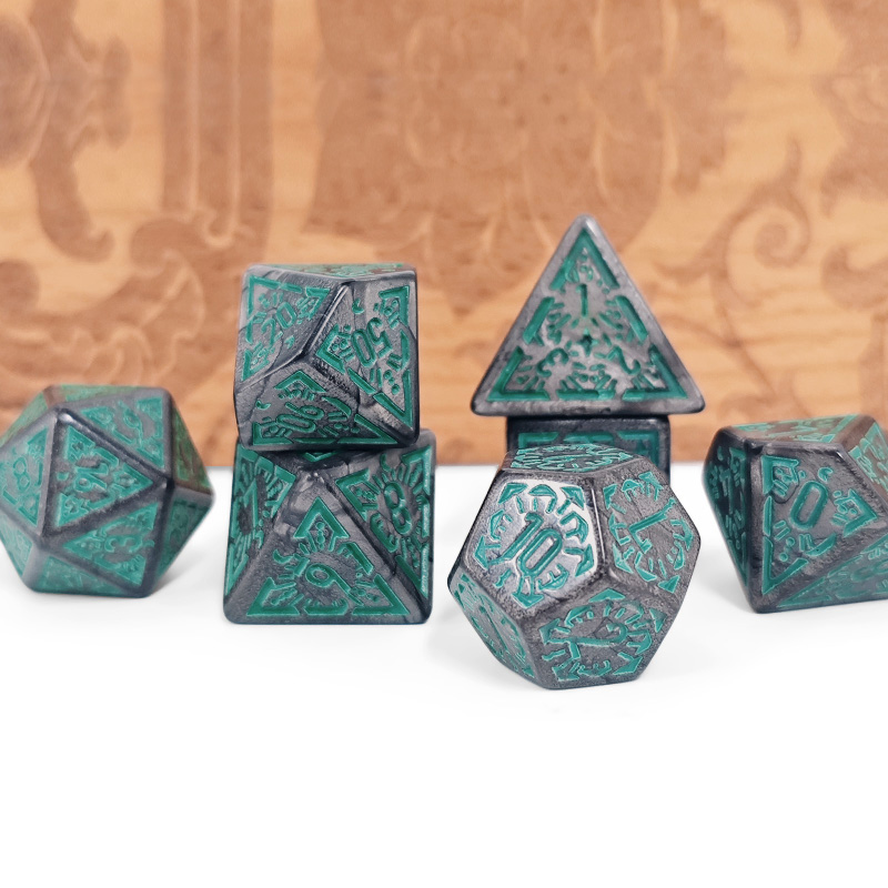 7pcs/set DND Polyhedral Dice S - Dice Set Polyhedral avis et prix