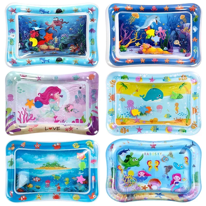 Baby Water Play Mat Inflatable - Play Mat Neoprene avis et prix