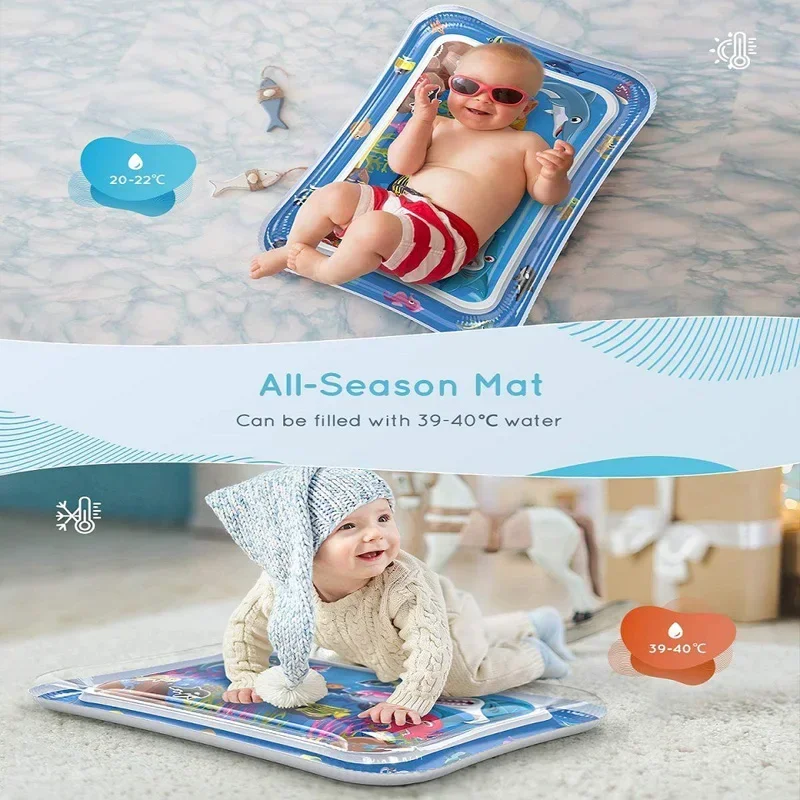 Baby Water Play Mat Inflatable - Play Mat Neoprene avis et prix