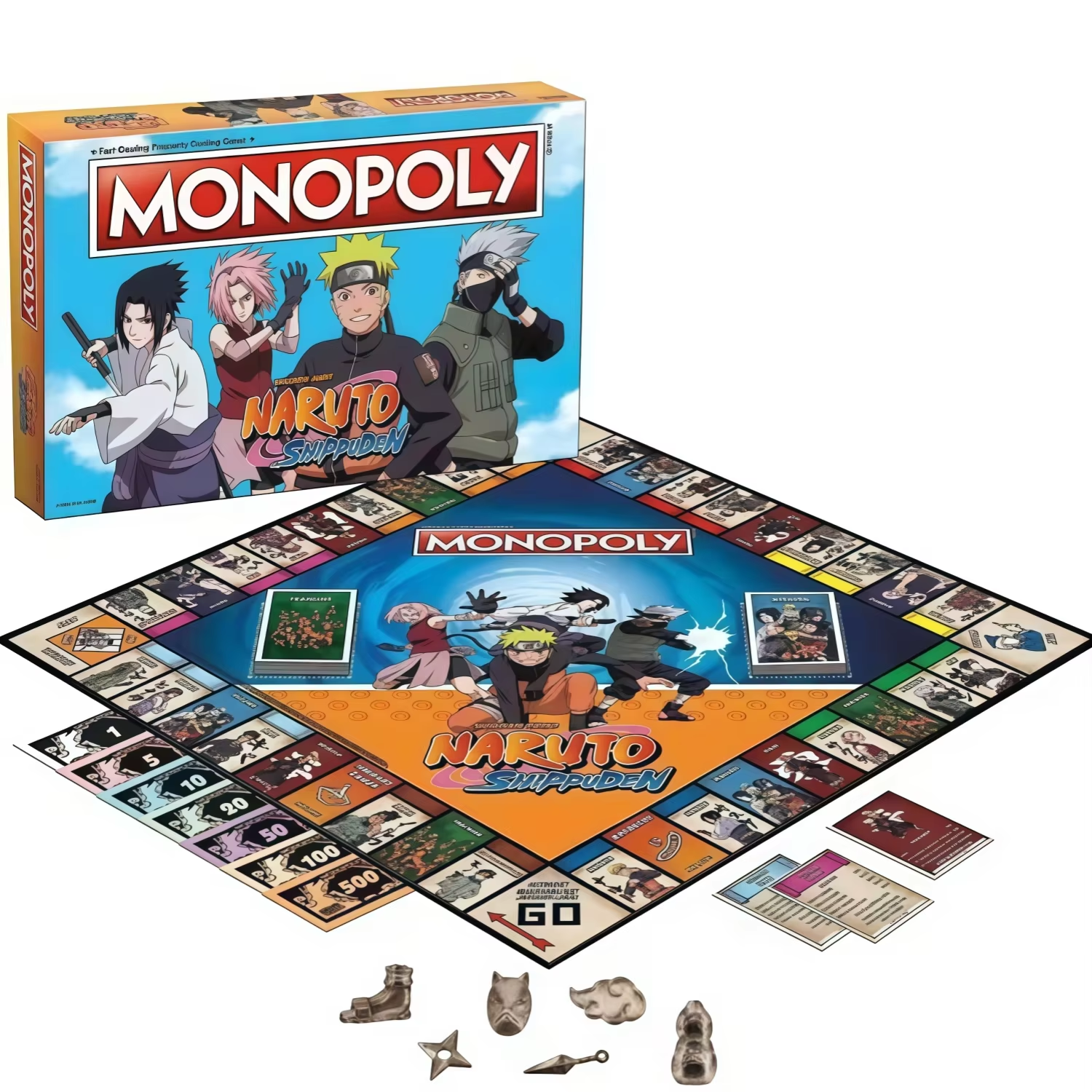 Monopoly Naruto Shippuden co-b - Board Game Naruto avis et prix