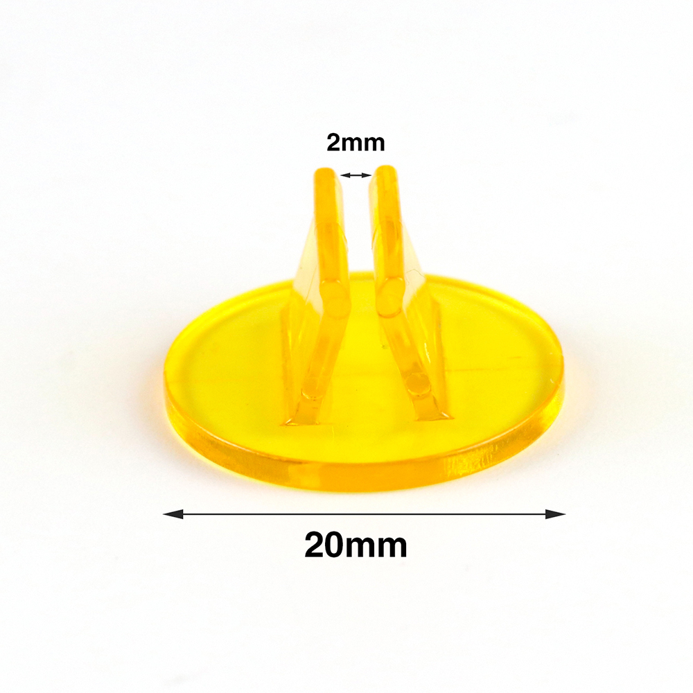 50pcs Card Holder Translucent  - Board Game With Chips avis et prix