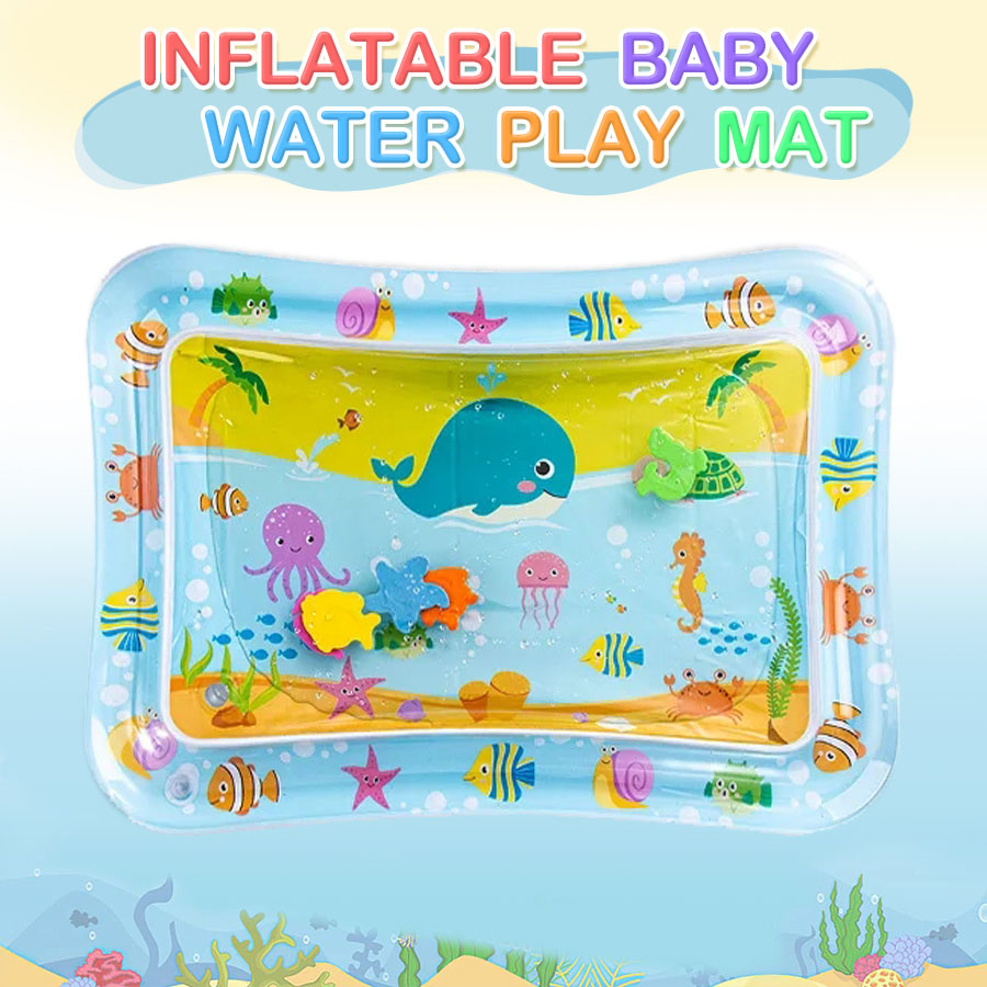 Baby Water Play Mat Inflatable - Play Mat Neoprene avis et prix