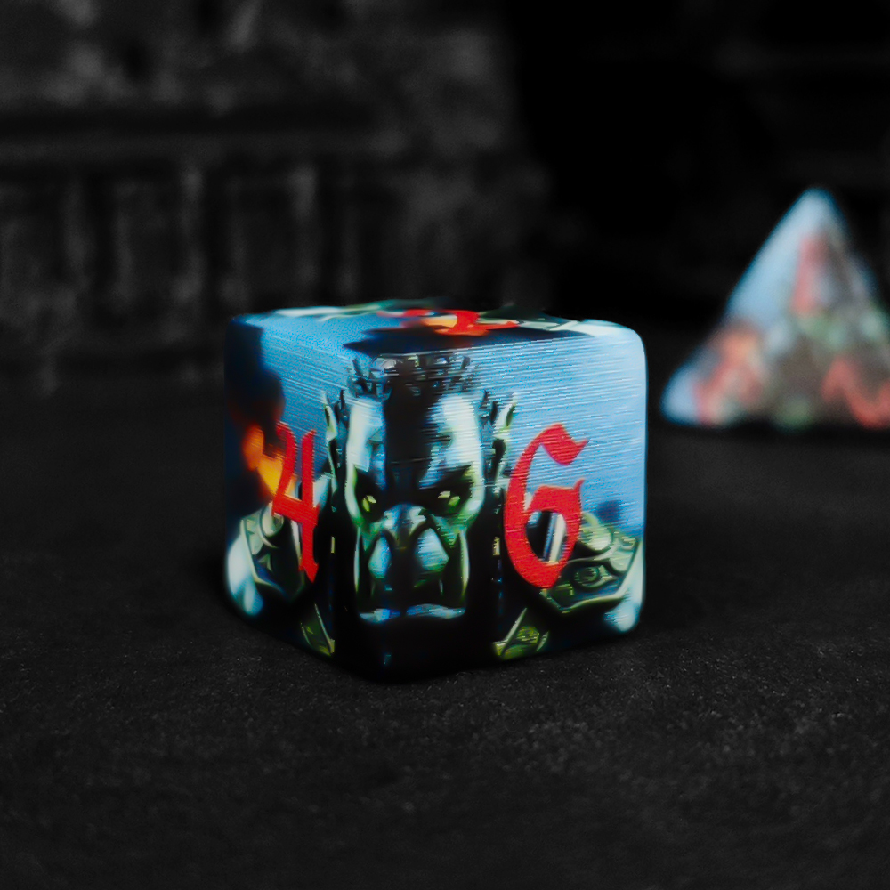 Orc Warrior Polyhedral 7-Piece - Dice Set Polyhedral avis et prix