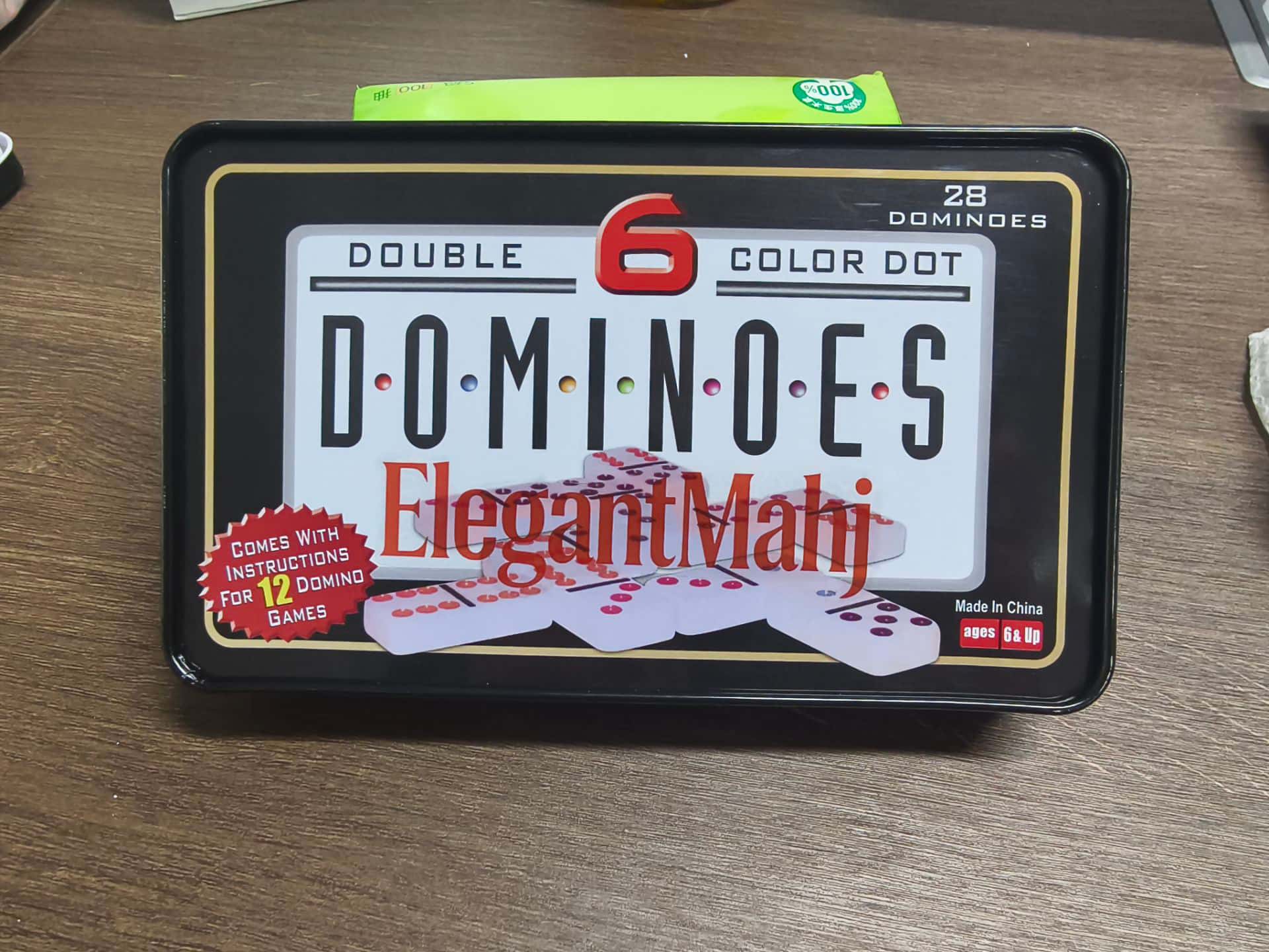ElegantMahj Double Six Dominoe - Board Game Family avis et prix