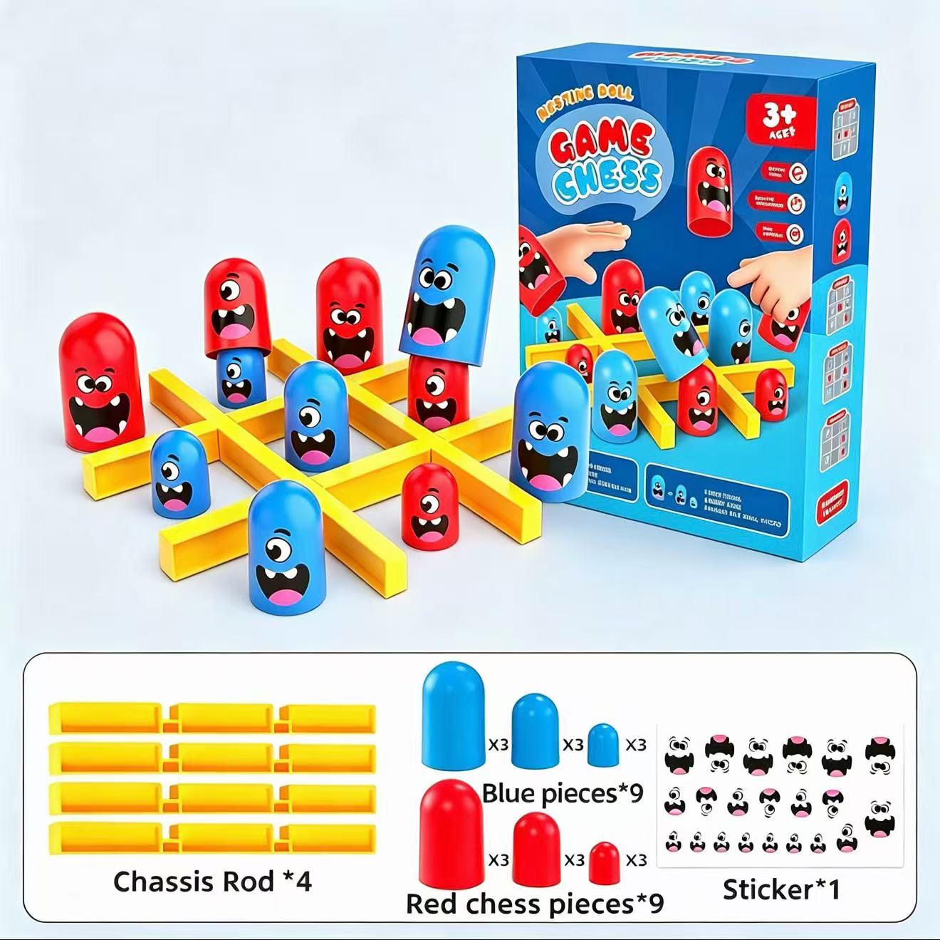 Tic-Tac-Toe Eat-and-Be-Sized S - Board Game Enthusiast avis et prix