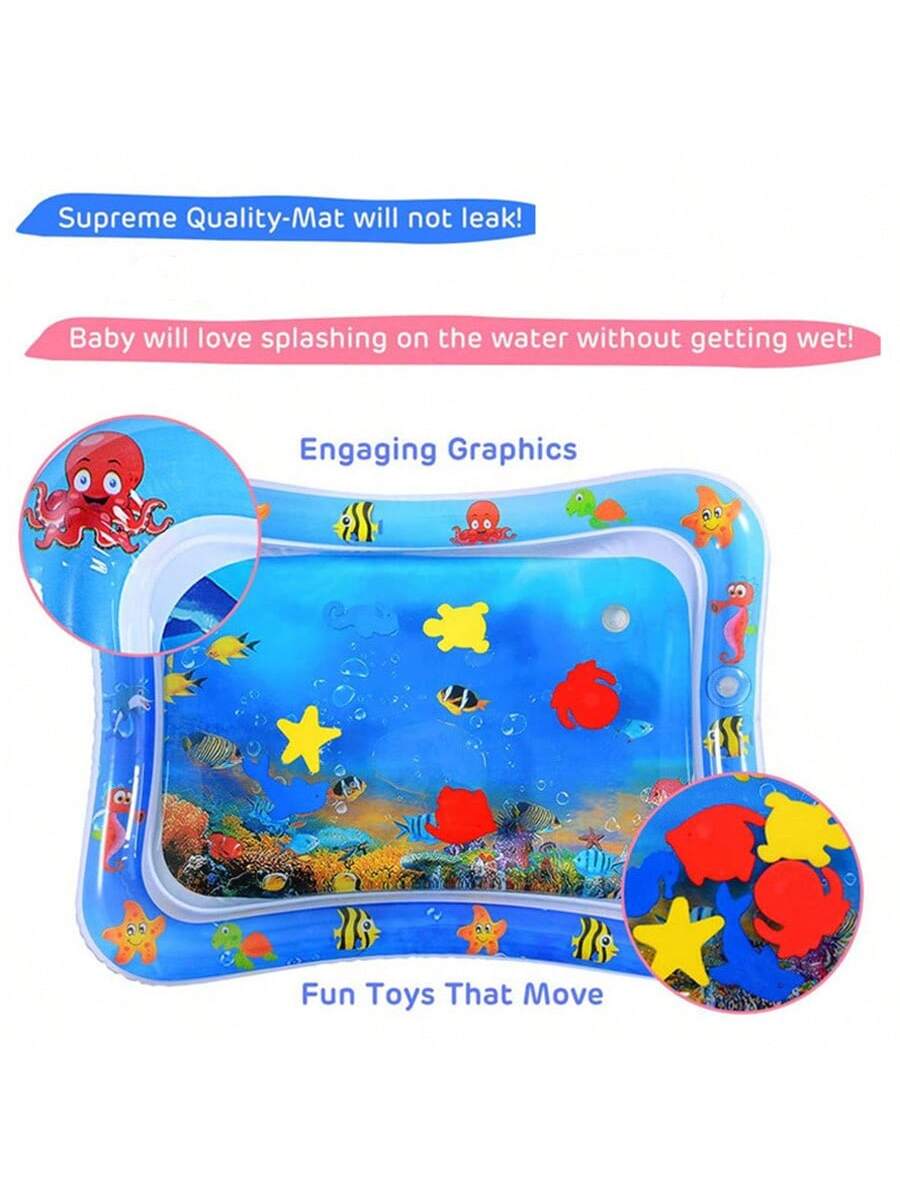 Baby Water Play Mat Inflatable - Play Mat Neoprene avis et prix
