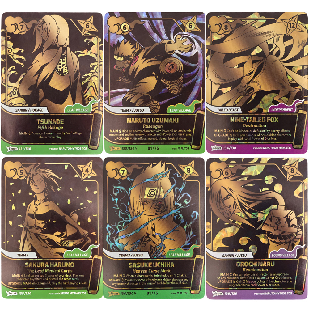 Proxy Naruto Mythos TCG Ecret  - Board Game Naruto avis et prix