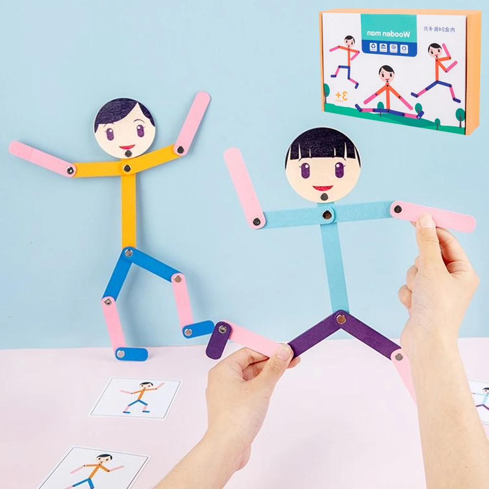 Sport Wooden Man Material DIY  - Board Game Enthusiast avis et prix