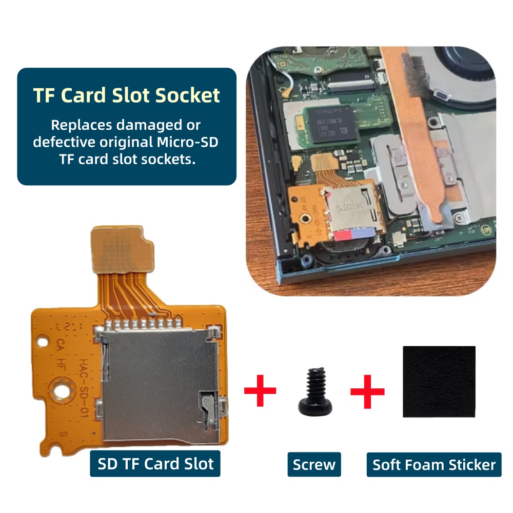 Replacement SD TF Card Slot So - Board Game Nintendo Switch avis et prix