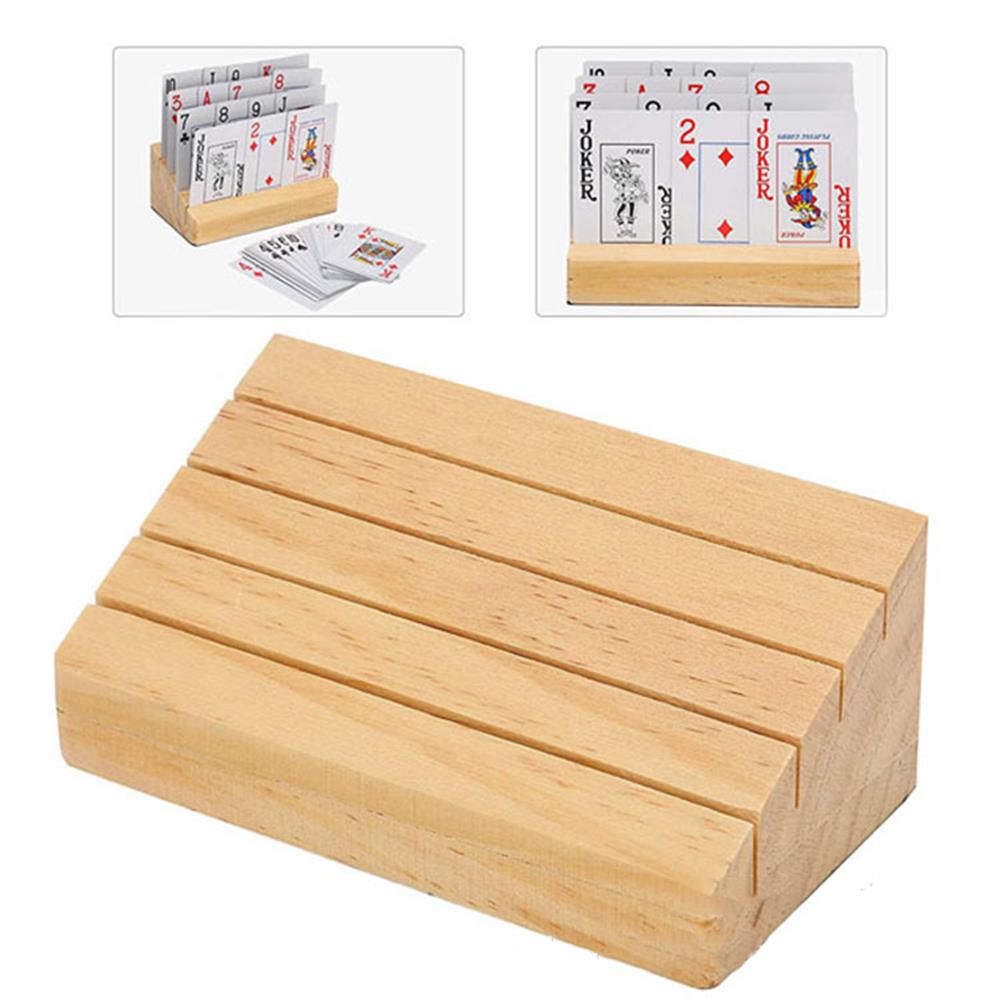 Hands-Free Wooden Playing Card - Board Game Yearbook avis et prix